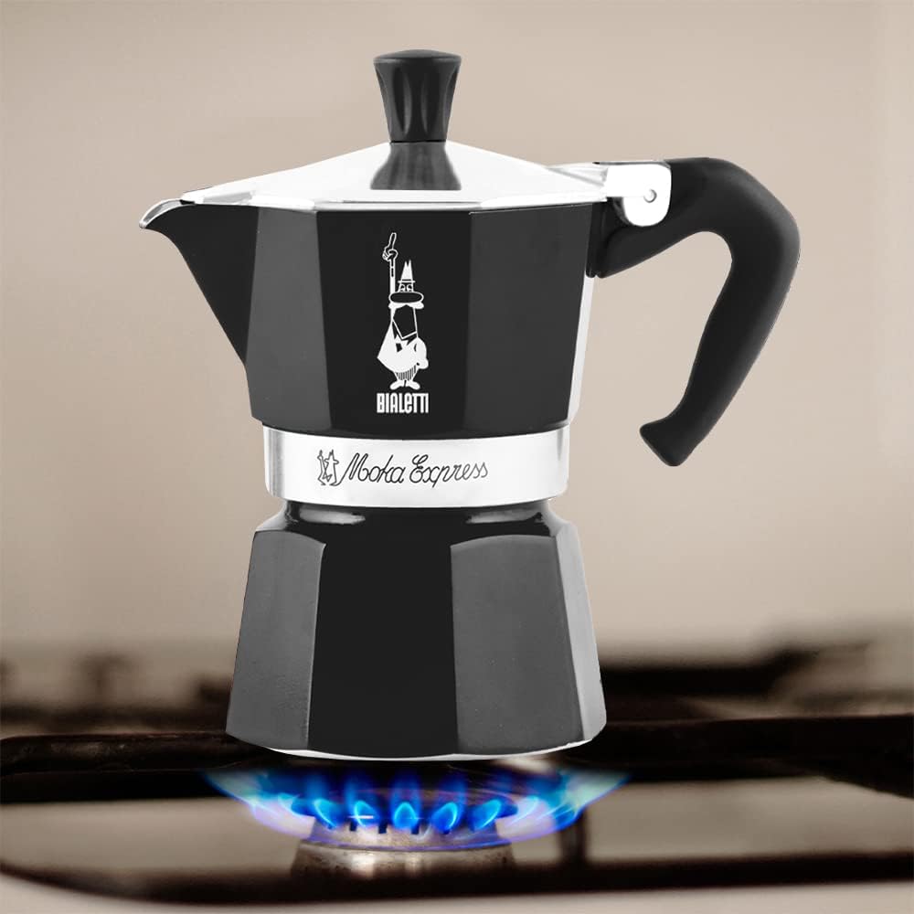 Bialetti Moka Express Black - 6 cups -