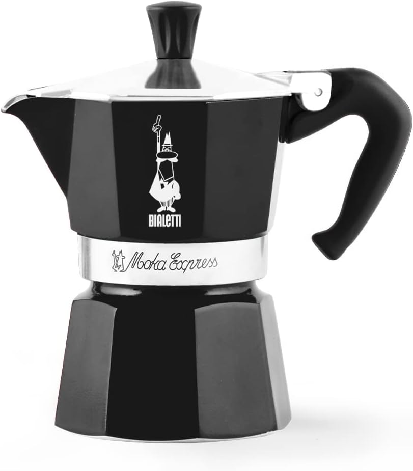 Bialetti Moka Express Black - 6 cups -