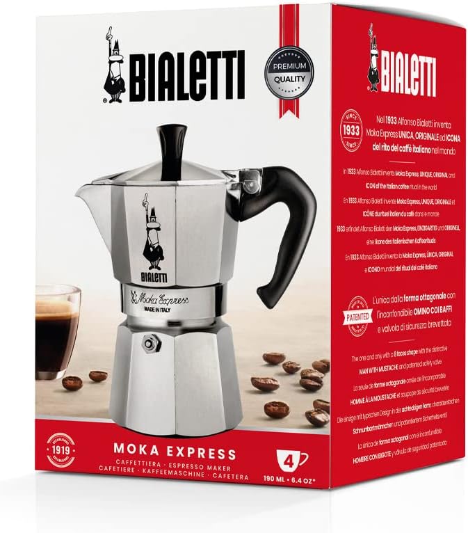 Bialetti Moka Express - 4 cups -