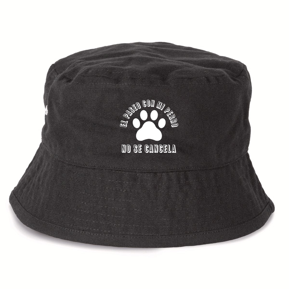 100% Recycled Bucket Hat - El paseo con mi perro no se cancela